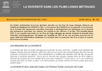 La diversité dans les films longs métrages La diversité dans les films longs métrages
