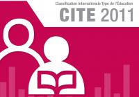 Classification Internationale Type de l’Éducation, CITE 2011